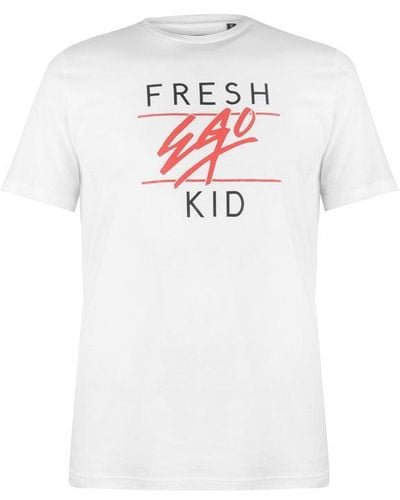 Fresh Ego Kid Heritage T-shirt - White