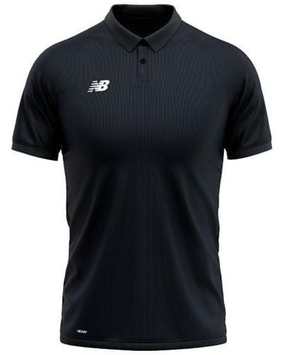 New Balance Polo Shirt Sn99 - Black