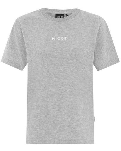 Nicce London T-shirt - Grey