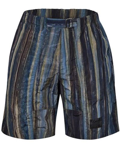 Paul Smith Ripstop Strap Shorts - Blue