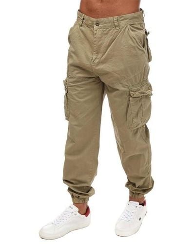 Duck and Cover Kartmoore Combat Trousers - Green