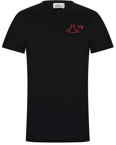 Vivienne Westwood Orb T Shirt - Black