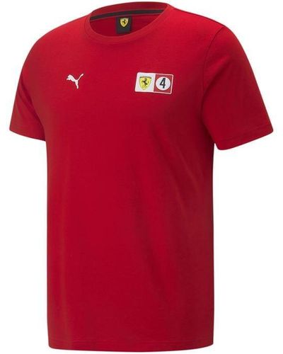 PUMA F1 Race T Shirt - Red