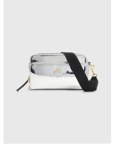 Tommy Hilfiger Iconic Tommy Camera Bag Metal - White