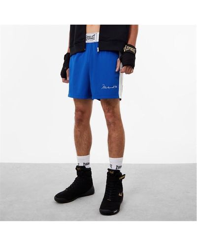 Everlast X Muhammad Ali Woven Shorts - Blue