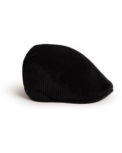 Ted Baker Ted Loganss Flat Cap Sn99 - Black