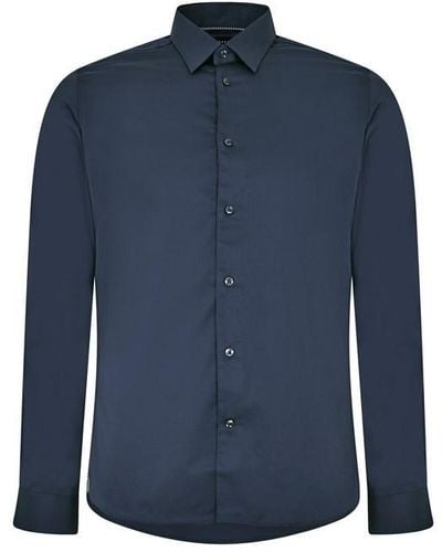 Ted Baker Duddon Slim Fit Shirt - Blue