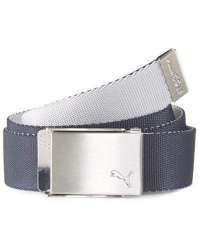 PUMA Reversible Web Belt - Grey