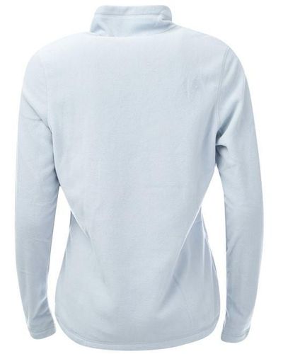 Reebok Outerwear Fleece Quarter-zip Jacket - Blue