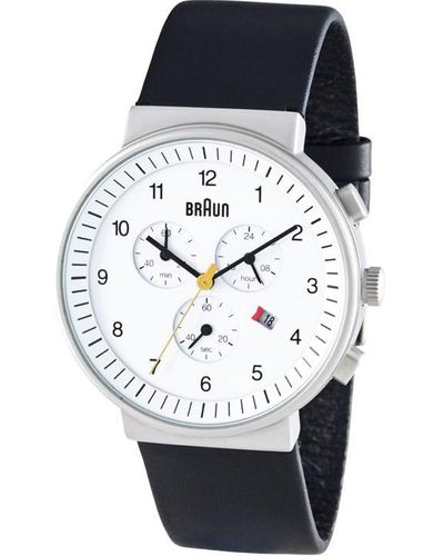Braun Classic Stainless Steel Classic Analogue Watch - Black
