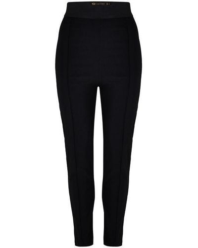 I Saw It First Pintuck Skinny Trousers - Black