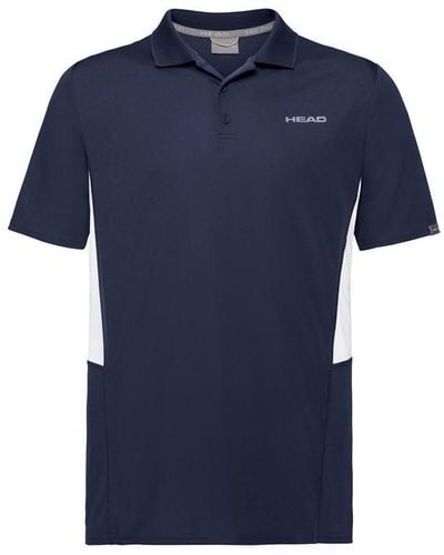 Head Club Tech Polo Shirt - Blue