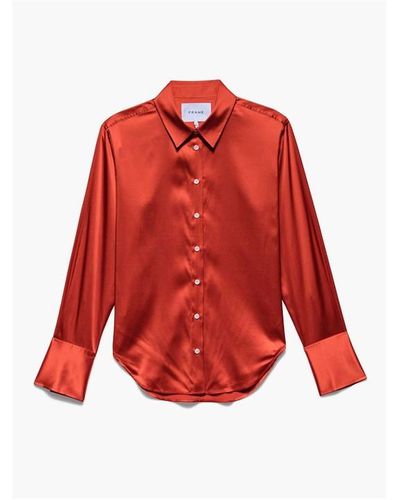 FRAME The Standard Shirt - Red