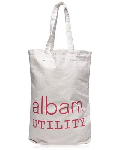 Albam Classic Tote Bag - White