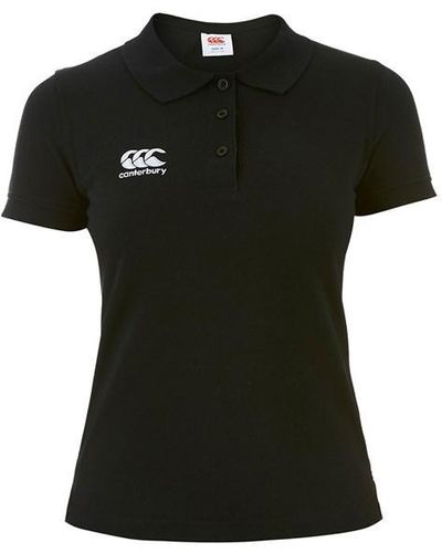 Canterbury Waimak Polo Shirt - Black