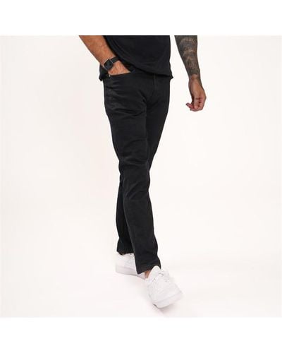 Firetrap Rom Straight Leg Jeans - Black
