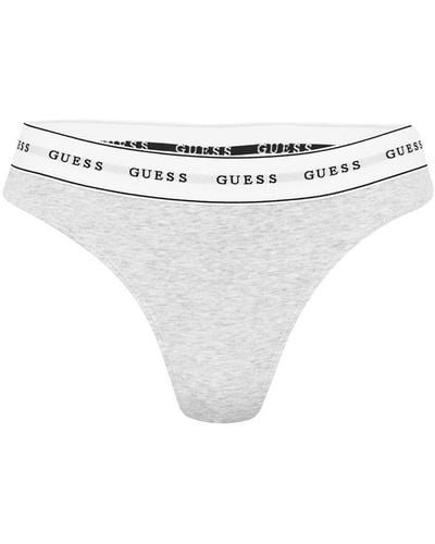 Guess Carrie Thong Ld09 - White