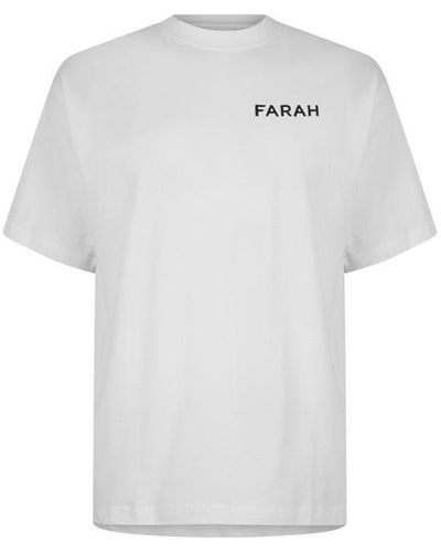 Farah Kiddus Print T Sn99 - White