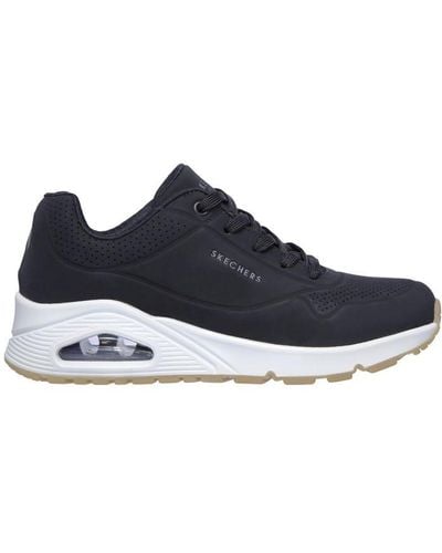 Skechers Uno Stand On Air Trainers - Blue