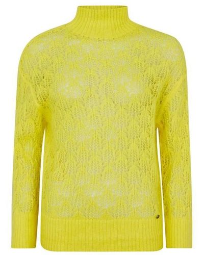 Ted Baker Kcarly Cable Jumper - Yellow