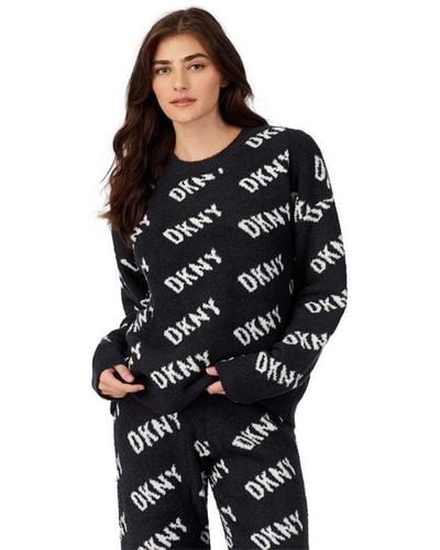 DKNY Print Jog Set - Black