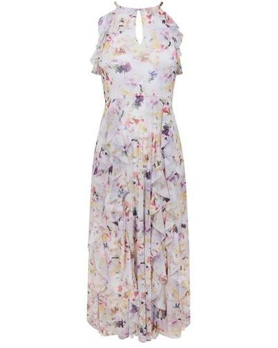 Ted Baker Ted Lauriin Dress Ld42 - Purple