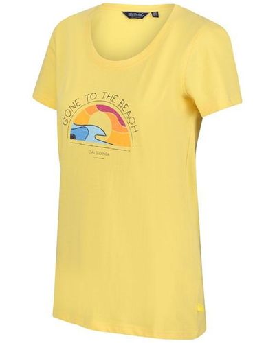 Regatta Filandra Vi T-shirt - Yellow