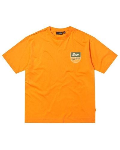 Nicce London Satsuma T-shirt - Orange