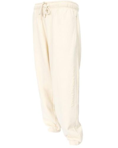 England Netball Retro Fit joggers - Natural