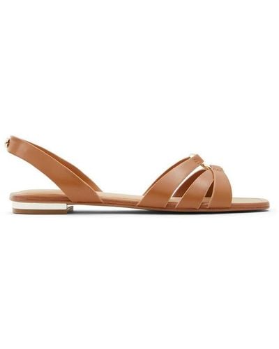 ALDO Marassi Flat Sandals - Brown
