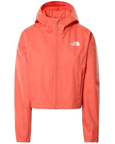 The North Face Cropped Quest Jacket - Orange