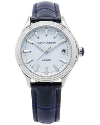 Jasper Conran Ladies 36mm Blue Watch J1l104051