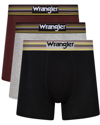 Wrangler Trunk 3pk Sn99 - Black