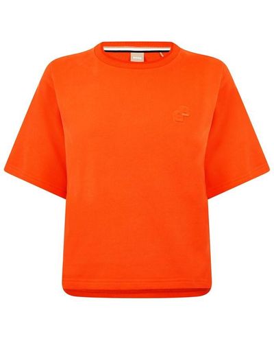 BOSS Ecripa Logo T-shirt - Orange