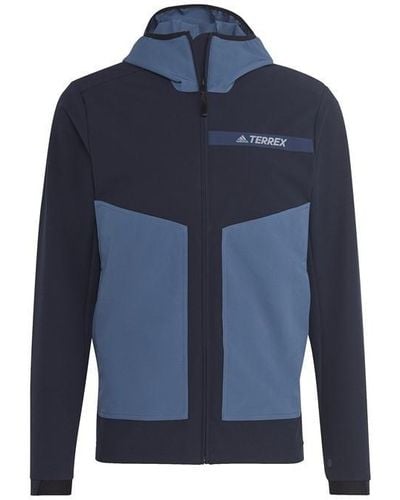 adidas Terrex Multi Soft Shell Jacket - Blue