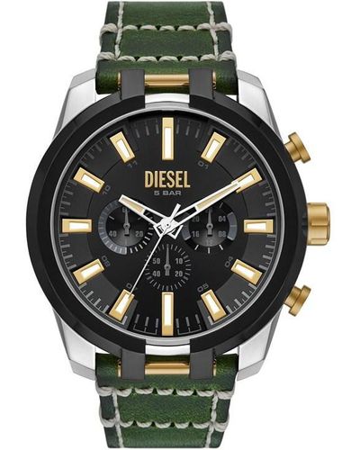 DIESEL Stainless Steel Fashion Analogue Quartz Watch - Green