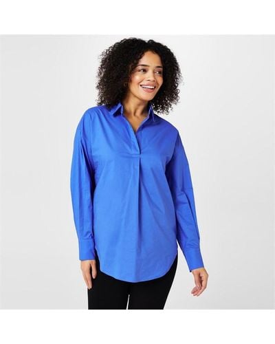 Biba Cotton Shirt - Blue