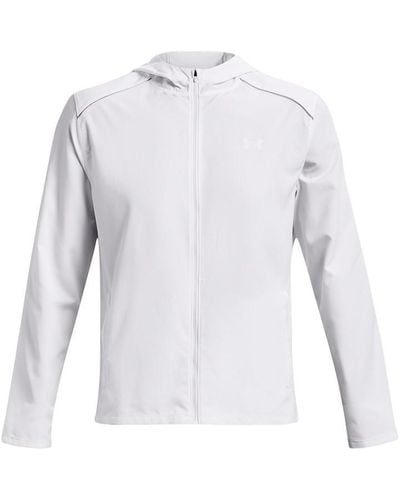 Under Armour Storm Run Hooded Jacket - White