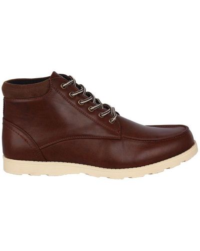 Lee Cooper Hart rugged Boots - Brown