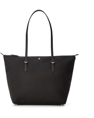 Lauren by Ralph Lauren Chadwick Medium Shopper Bag - Black