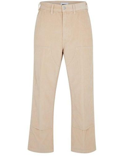 Obey Fruit Cordoroy Trousers - Natural