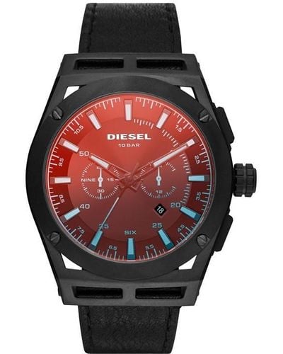 DIESEL Stainless Steel Fashion Analogue Quartz Watch - Black