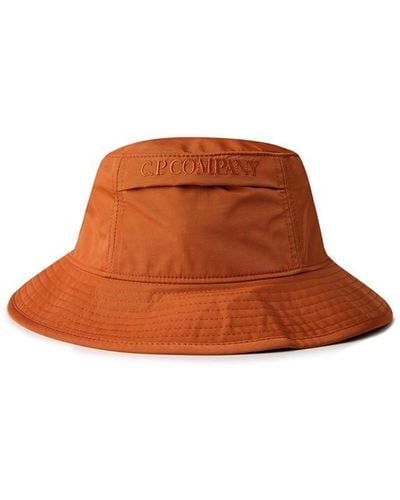 C.P. Company Bucket Hat - Brown