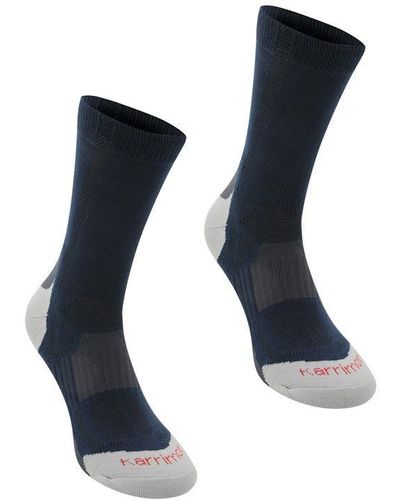 Karrimor 2 Pack Walking Socks - Blue