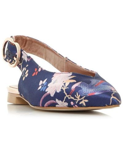 Ted Baker Caelean Flat Shoes - Blue