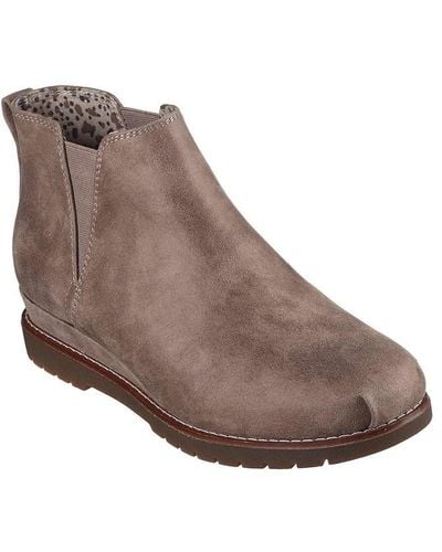 Skechers Bobs Chill Wedge - Brown