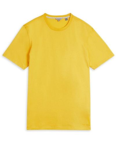 Ted Baker Regular Fit T-shirt - Yellow