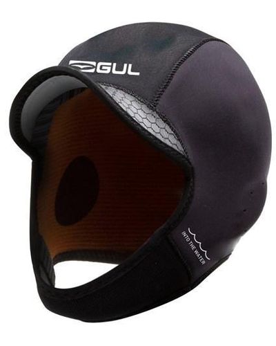 Gul 3mm Peaked Surf Cap - Black