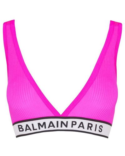 Balmain Rib legging - Pink