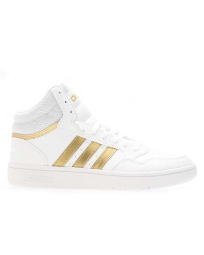 adidas Hoops 3.0 Classic Trainers - White
